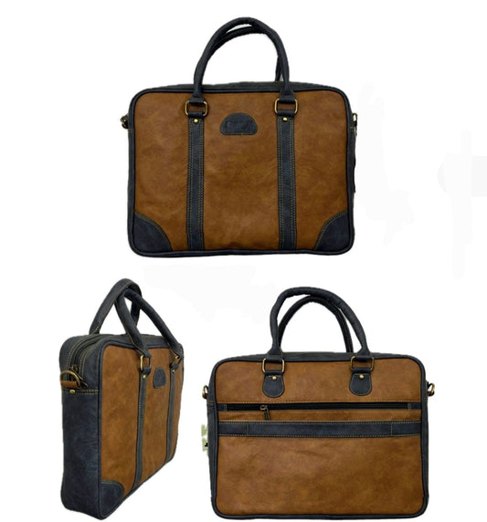 Costiva Travel Premium Leatherate Travel Office Bag